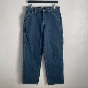 Carhartt Dungaree Fit jeans Pants Cargo Utility carpenter 33 X 32